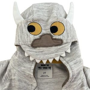 Where the wild things are hoodie 2T.